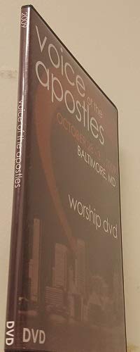 Voices of The Apostles Worship DVD - Baltimore Oct 28-31 2009