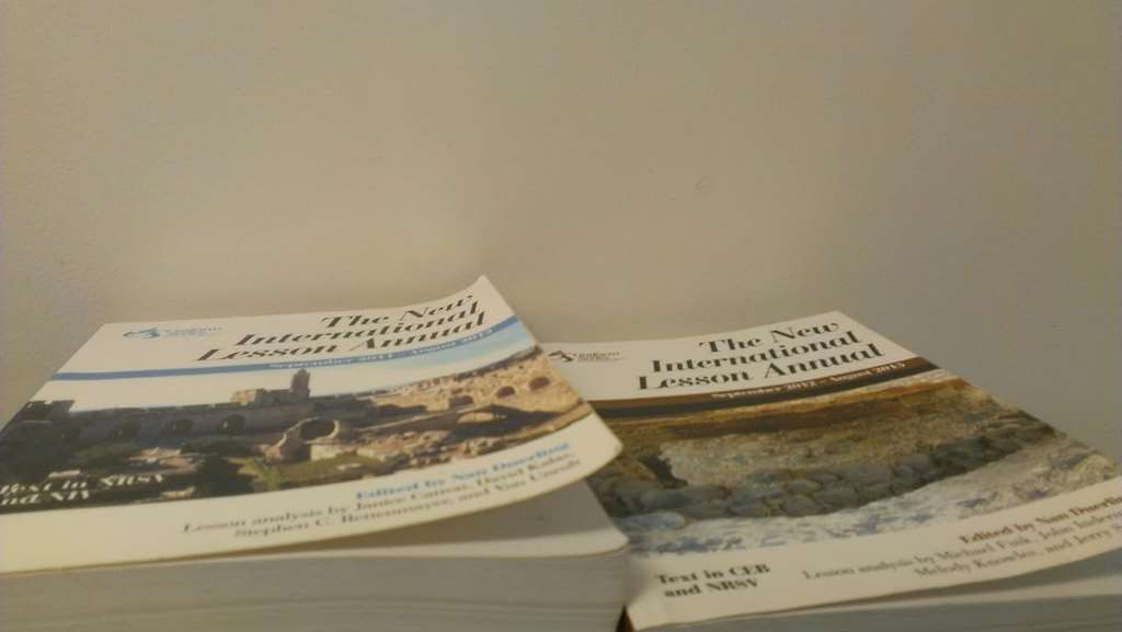 2 Volumes of The New International Lesson Annual [NDuerling Editor]: 1) September 2012- August 2013 2) September 2011- August 2012 [Text in CEB and NRSV]