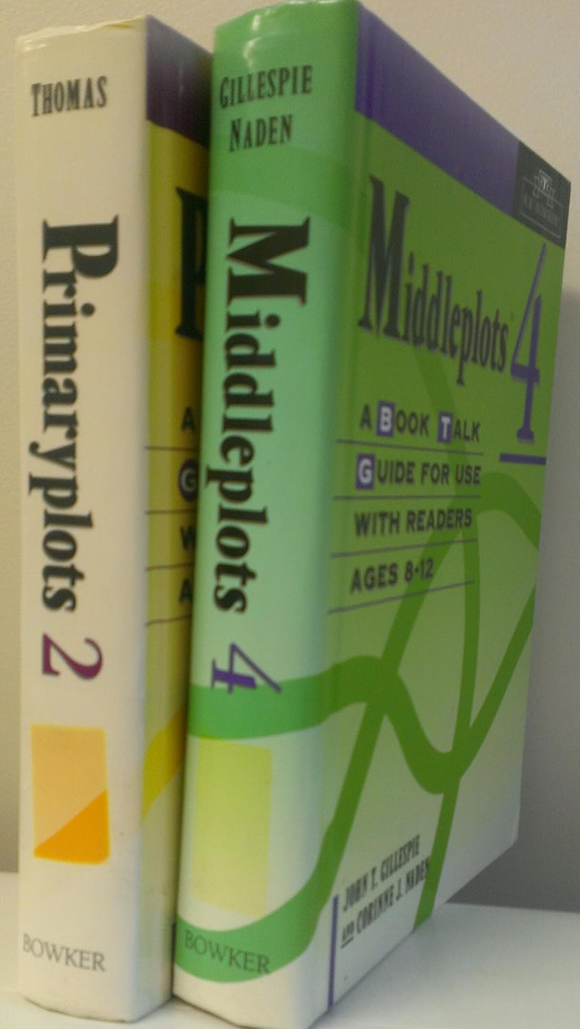 2 Volumes of Bowker's ook Talk Series: Middleplots 4- Guide for readers 8-12 & Primaryplots 2 -Guide for readers ages 4-8