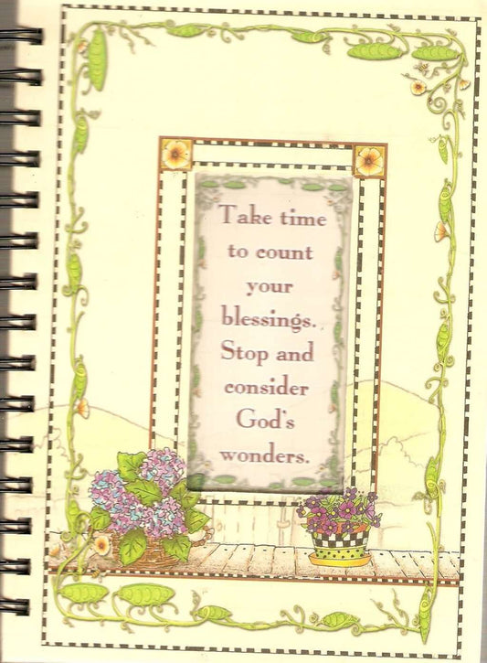 Take Time to Count Your Blessings Journal