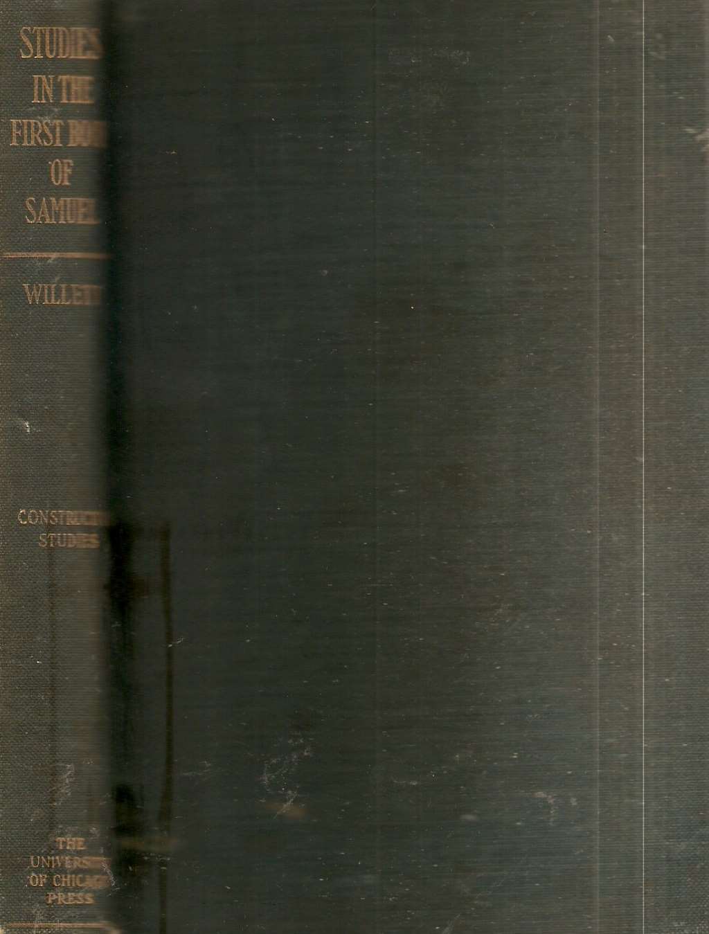 Studies in the First Book of Samuel  (Constructive Studies)