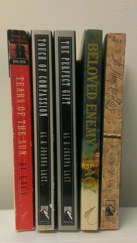 5 Volumes of Al & Joanna Lacy Novels: Tears of The Sun, Touch of Compassion, The Perfect Gift, Beloved Enemy, Time to Love