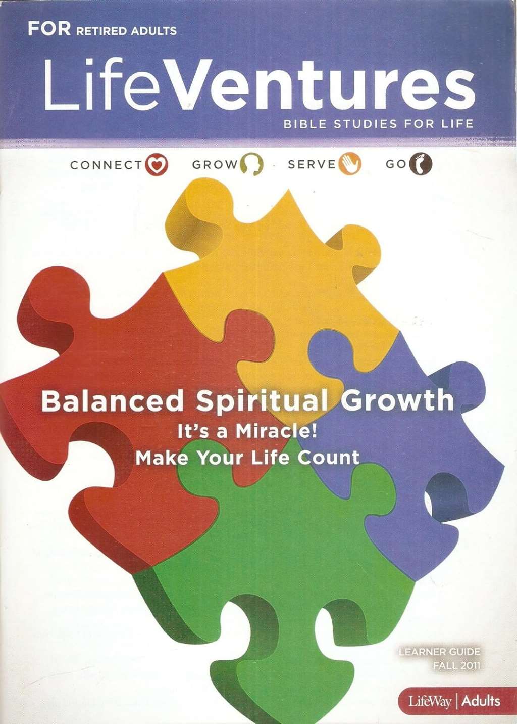 For Retired Adults Life Ventures: Bible Studies for Life (Learner Guide Fall 2011, Lifeway Adults)