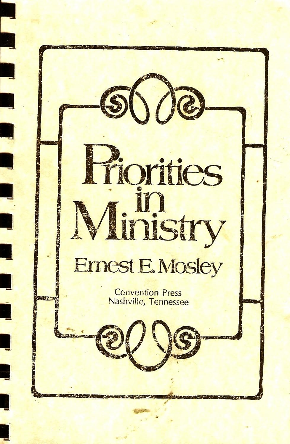 Priorities in Ministry